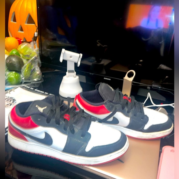 Jordan Other - Air Force 1 red white blk
